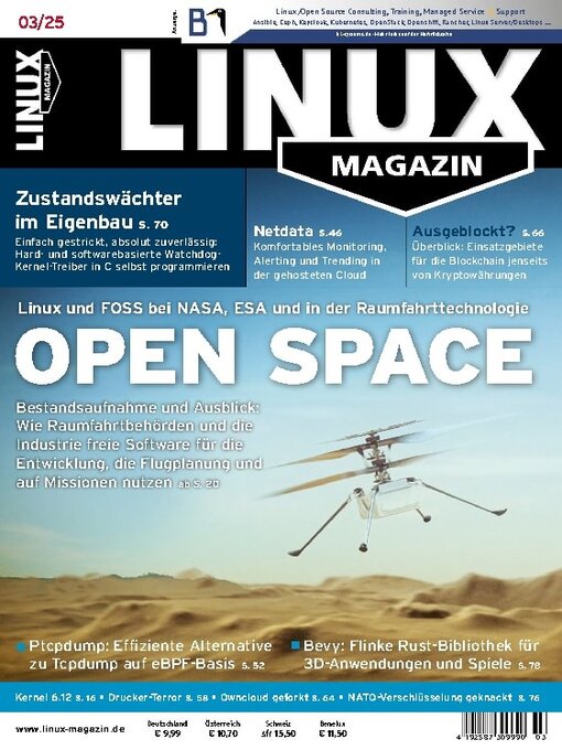 Title details for Linux Magazin germany by Computec Media GmbH - Available